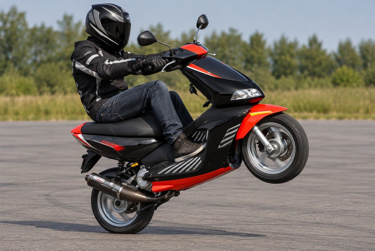 Apriliaspecial wheelie hu